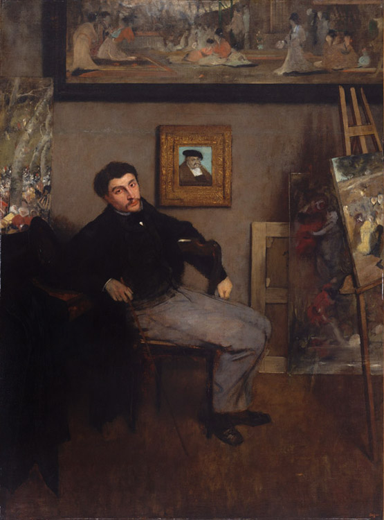 Tissot in an artist